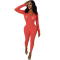 Johana Sexy Long Sleeve Jumpsuits Women - Vestir en Moda