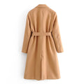 Josefina Women Belt Wool Coat Casual - Vestir en Moda