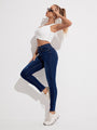 Journee Trousers Casual Stretch Trousers Women Ankle-Tied Denim - Vestir en Moda