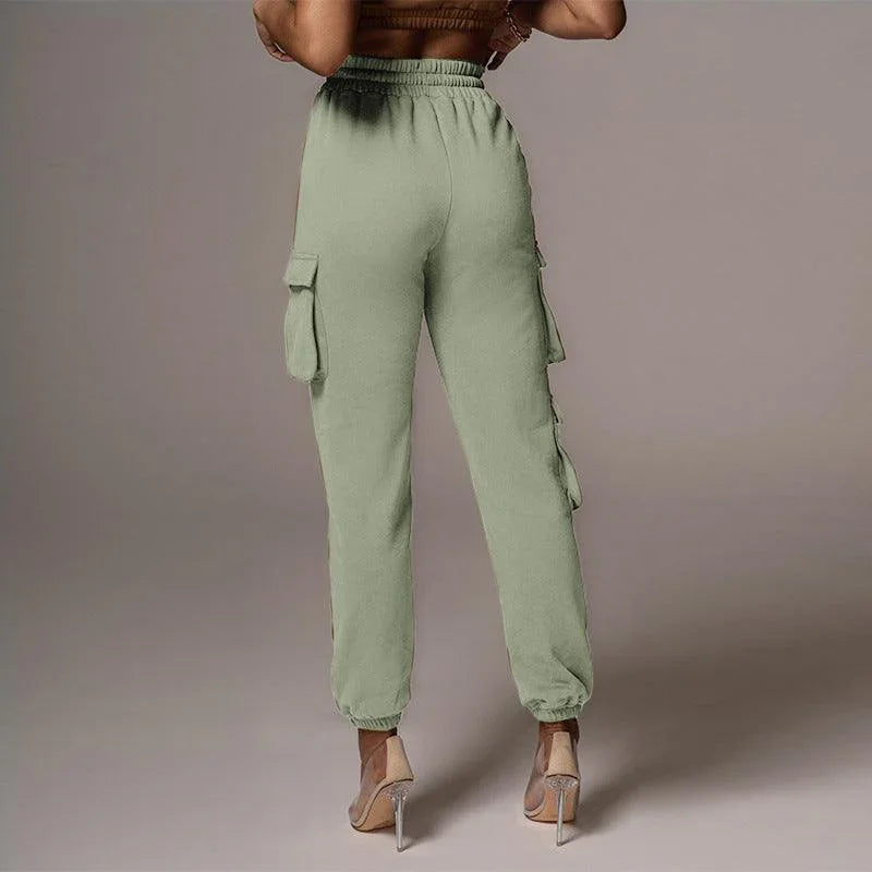 Journi Cargo Trouser Loose Anti Wrinkle Lady Pants - Vestir en Moda