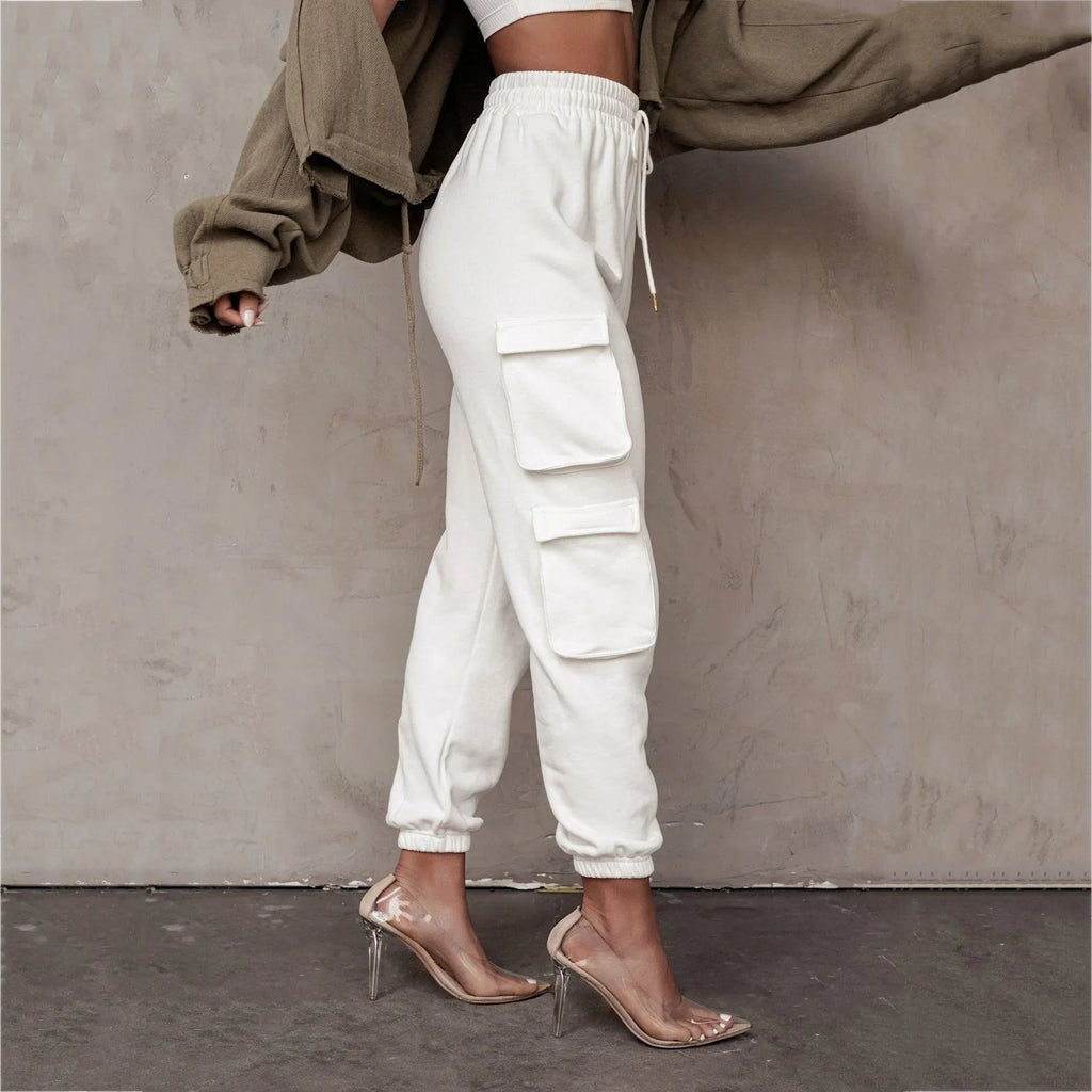 Journi Cargo Trouser Loose Anti Wrinkle Lady Pants - Vestir en Moda