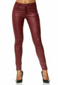 Kaitlyn PU Faux Leatherette Fashion Classic Pants - Vestir en Moda