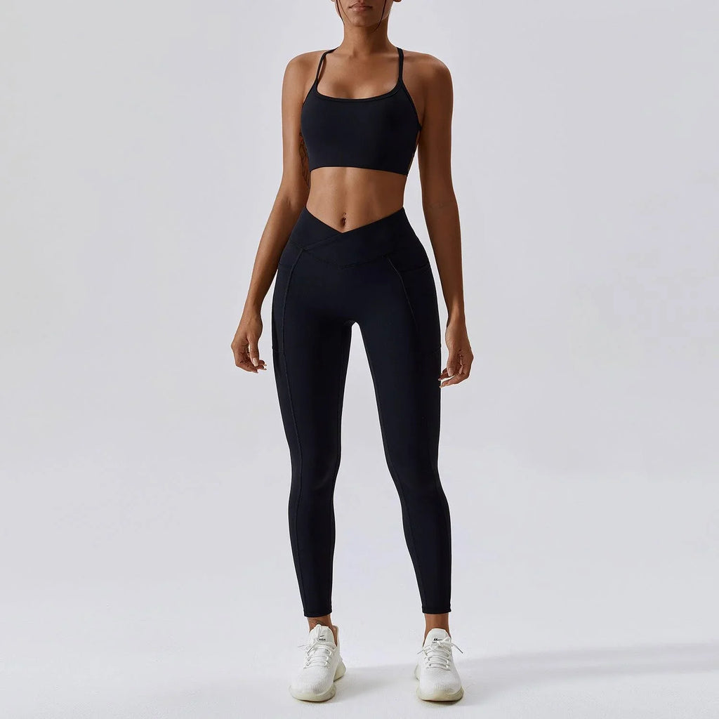 Kali Women Hip Lift Quick Drying Breathable Skinny Running Set - Vestir en Moda