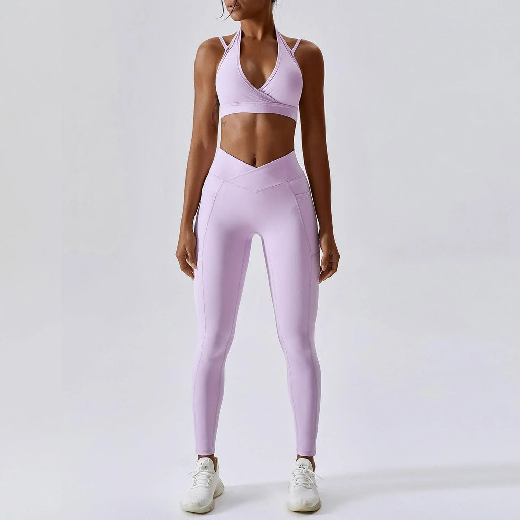 Kali Women Hip Lift Quick Drying Breathable Skinny Running Set - Vestir en Moda