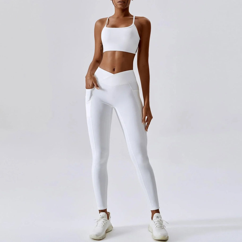 Kali Women Hip Lift Quick Drying Breathable Skinny Running Set - Vestir en Moda