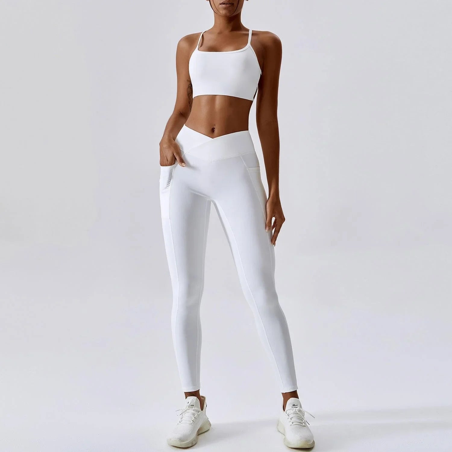 Kali Women Hip Lift Quick Drying Breathable Skinny Running Set - Vestir en Moda