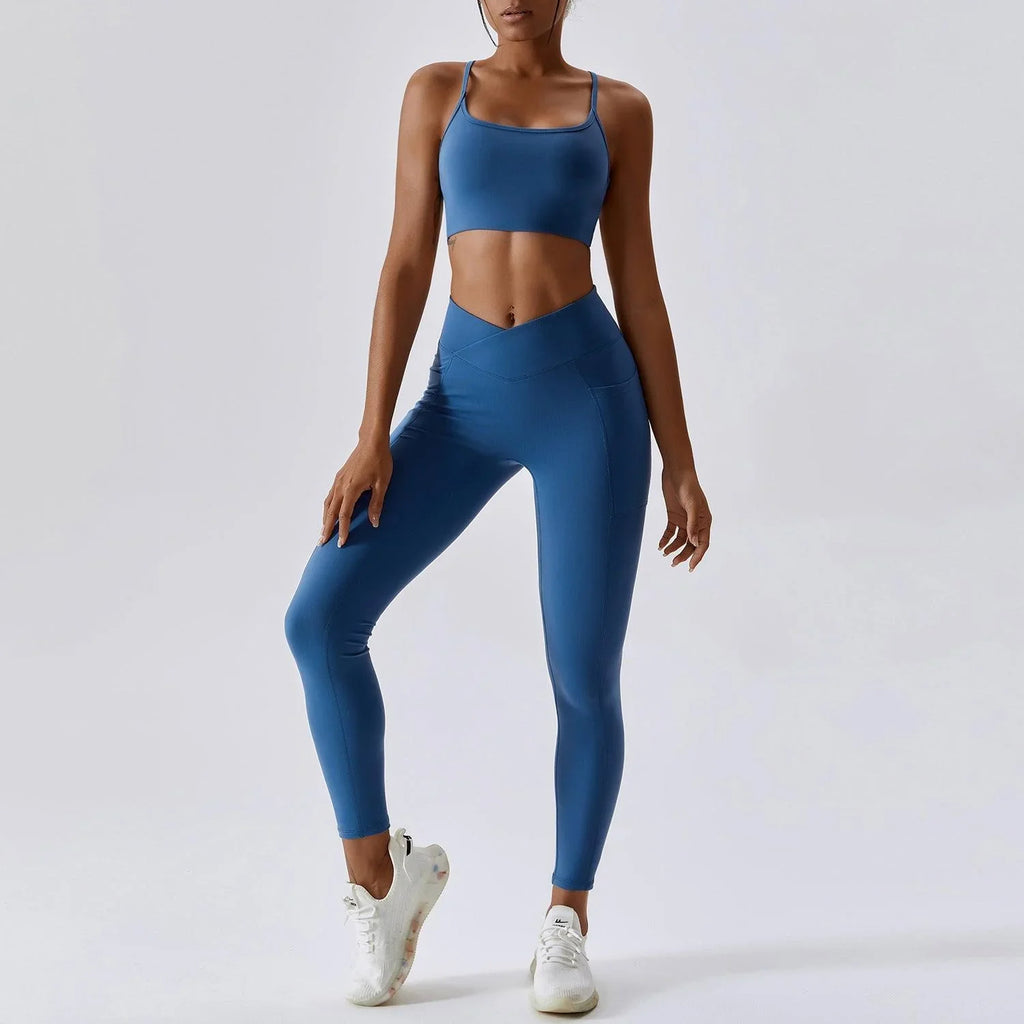 Kali Women Hip Lift Quick Drying Breathable Skinny Running Set - Vestir en Moda