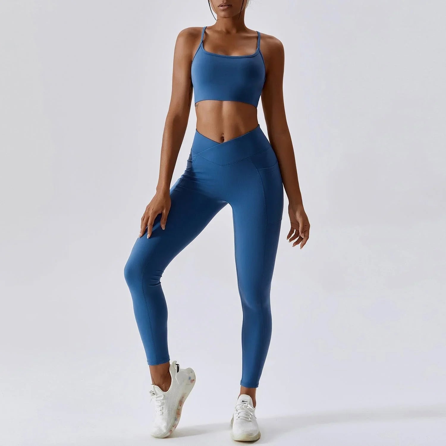 Kali Women Hip Lift Quick Drying Breathable Skinny Running Set - Vestir en Moda
