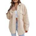 Kally Women Warm Jacket Winter Fur Fleece - Vestir en Moda