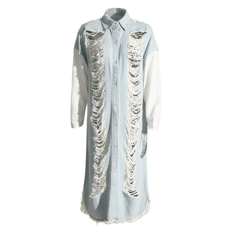 Kea Elegant Street Denim Jacket - Vestir en Moda