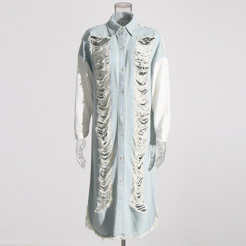 Kea Elegant Street Denim Jacket - Vestir en Moda
