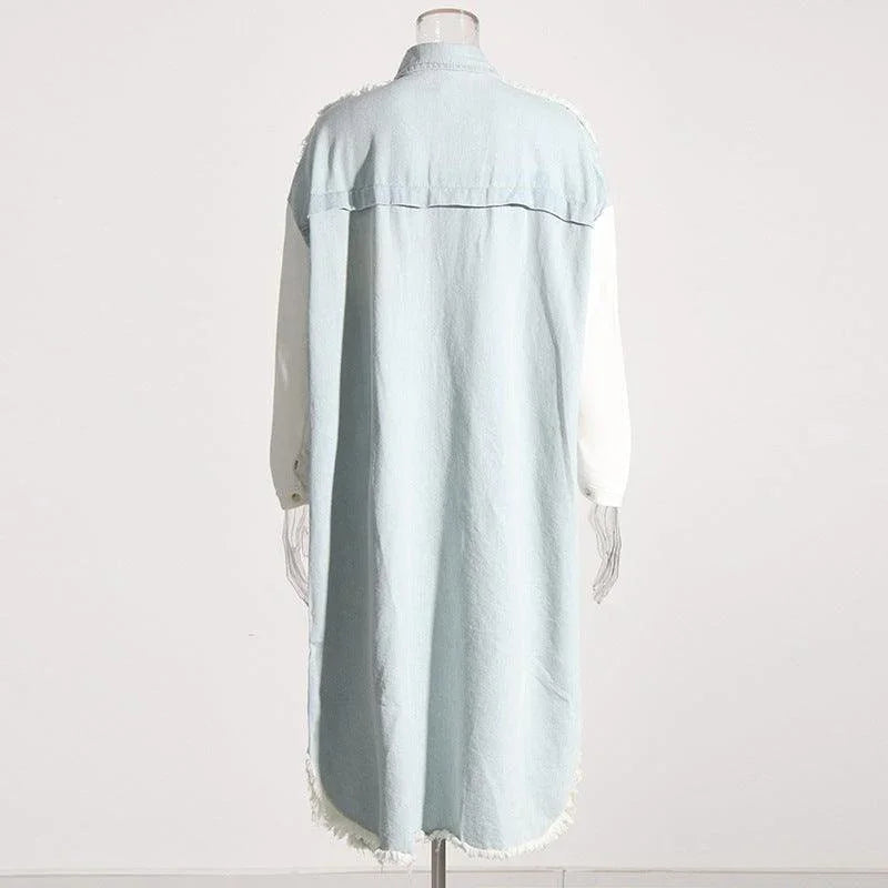 Kea Elegant Street Denim Jacket - Vestir en Moda