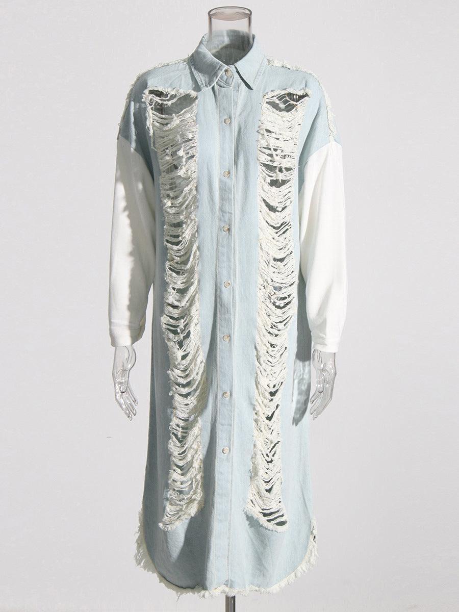 Kea Elegant Street Denim Jacket - Vestir en Moda