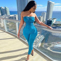 Kendry Sexy Off Shoulder Women Sleeveless Jumpsuits - Vestir en Moda