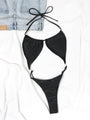 Kira Cut Out Halter Neck One Piece Bikini - Vestir en Moda