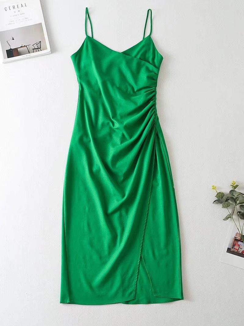 Klara Women New Pleated Sexy Sleeveless Dresses - Vestir en Moda