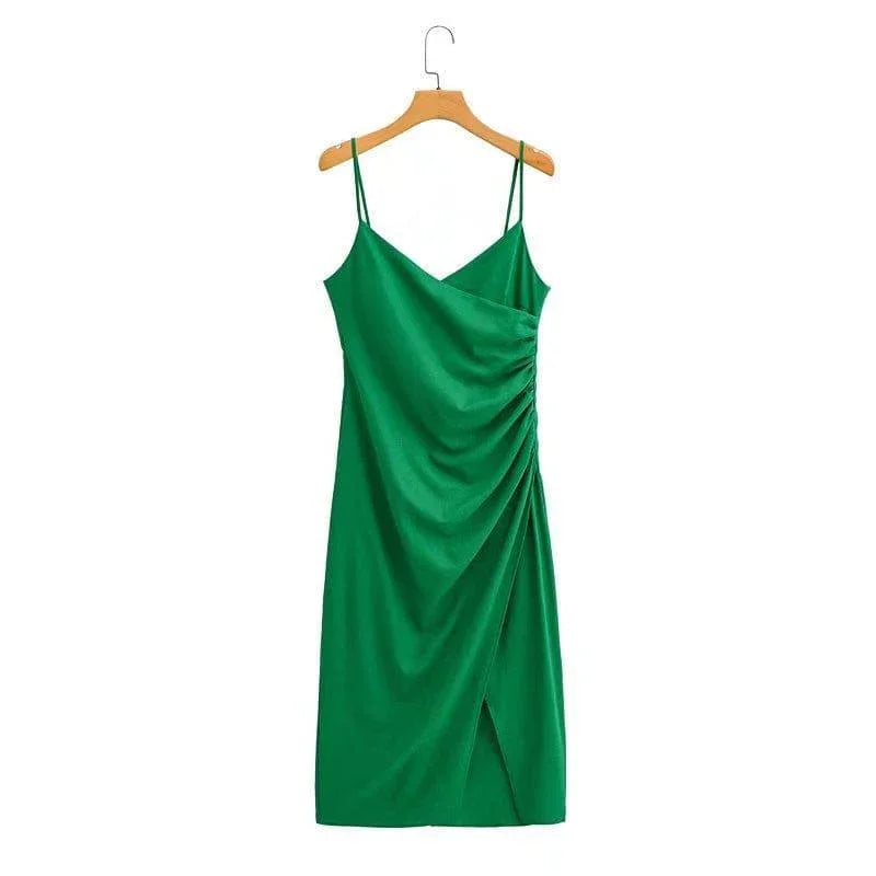 Klara Women New Pleated Sexy Sleeveless Dresses - Vestir en Moda