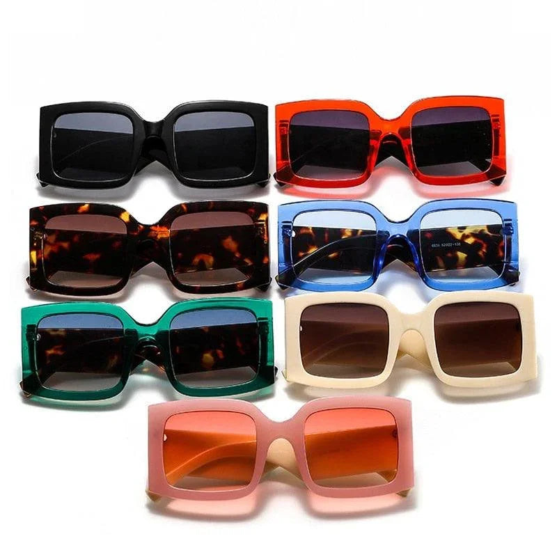 Large frame Colorful Style Universal Sunglasses - Vestir en Moda