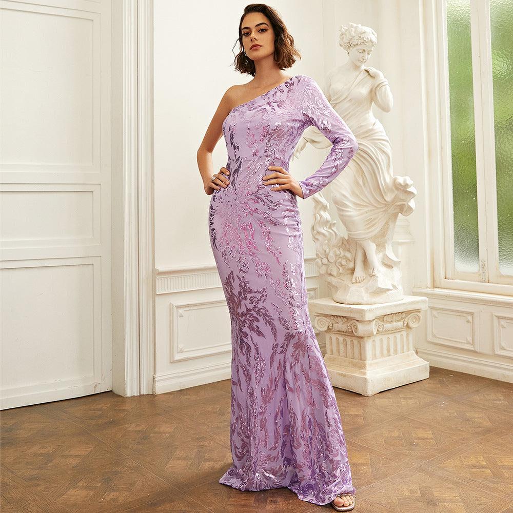 Laura Elegant Sexy Sequined Toast Evening Dresses - Vestir en Moda