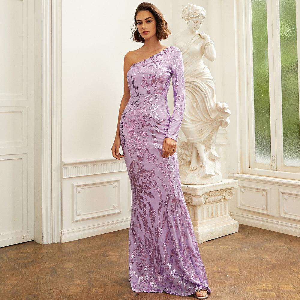 Laura Elegant Sexy Sequined Toast Evening Dresses - Vestir en Moda