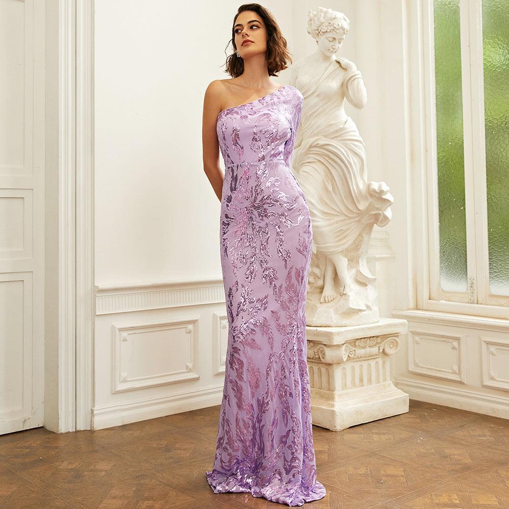 Laura Elegant Sexy Sequined Toast Evening Dresses - Vestir en Moda