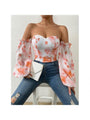 Laura Off Shoulder Puff Sleeve Blouse - Vestir en Moda