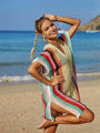 laura Summer Beach Knitted Rainbow Holiday Bikini Clothing - Vestir en Moda