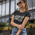 Leilani Letter Printed Simple Designer Tees - Vestir en Moda