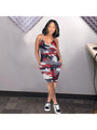 Leonie Casual Sleeveless Camouflage Summer Rompers With Pockets - Vestir en Moda