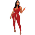 Letizia Women Clothing neck Hooded Jumpsuits - Vestir en Moda