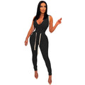 Letizia Women Clothing neck Hooded Jumpsuits - Vestir en Moda