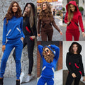 Libia Jumpsuits solid colour pockets women Long Sleeve - Vestir en Moda