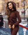 Libia Jumpsuits solid colour pockets women Long Sleeve - Vestir en Moda