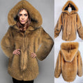 Lili Faux Coat Mid Length Fur Western - Vestir en Moda