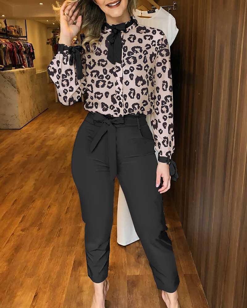 Lilian Temperament Fashion Casual Very Elegant Two Piece Set - Vestir en Moda