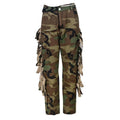 Lilith Regular Rise Camouflage Personality Tassel Pocket Pants - Vestir en Moda