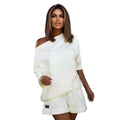 Lima Off Shoulder Shorts Sports Two Pieces Sets - Vestir en Moda