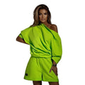 Lima Off Shoulder Shorts Sports Two Pieces Sets - Vestir en Moda