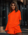 Lima Off Shoulder Shorts Sports Two Pieces Sets - Vestir en Moda