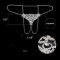 Lourdes Diamond Floral Luxury Nightclub Body Chain Rhinestone Exquisite - Vestir en Moda