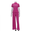 Lucy Pleated Casual Fashion Two Piece Sets - Vestir en Moda
