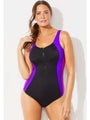 Lucy Zipper Up Backless One-Piece Swimwear - Vestir en Moda