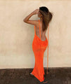 Lupita Summer Women Clothing Sexy Backless Sheath Elegant Dresses - Vestir en Moda