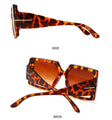 Luxury Square Retro Brand Plastic Frame Oversized Sunglasses - Vestir en Moda
