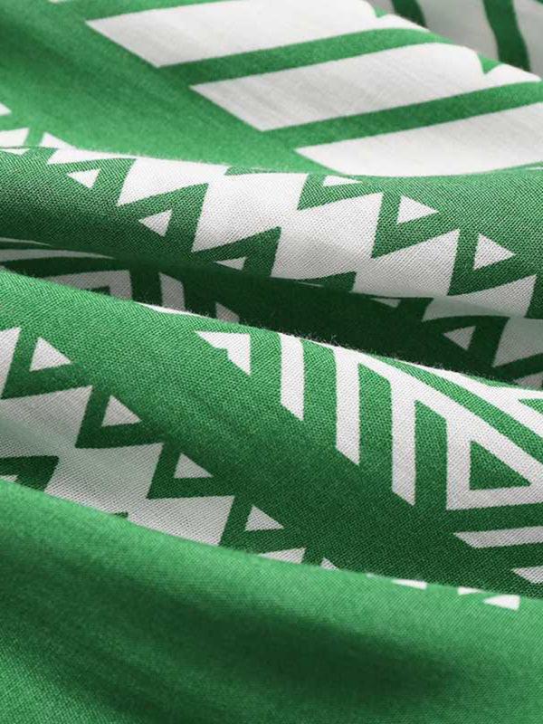 Lyra Retro Ethnic Stripe Printed Sexy Style Skirt - Vestir en Moda