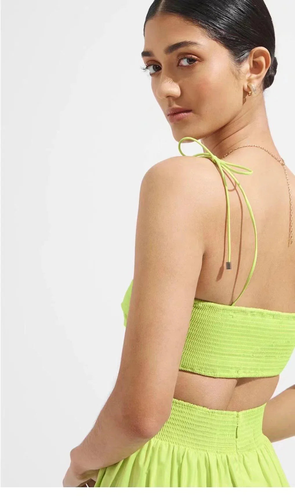 Madison Clothing High Solid Color two pieces sets - Vestir en Moda