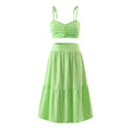 Madison Clothing High Solid Color two pieces sets - Vestir en Moda