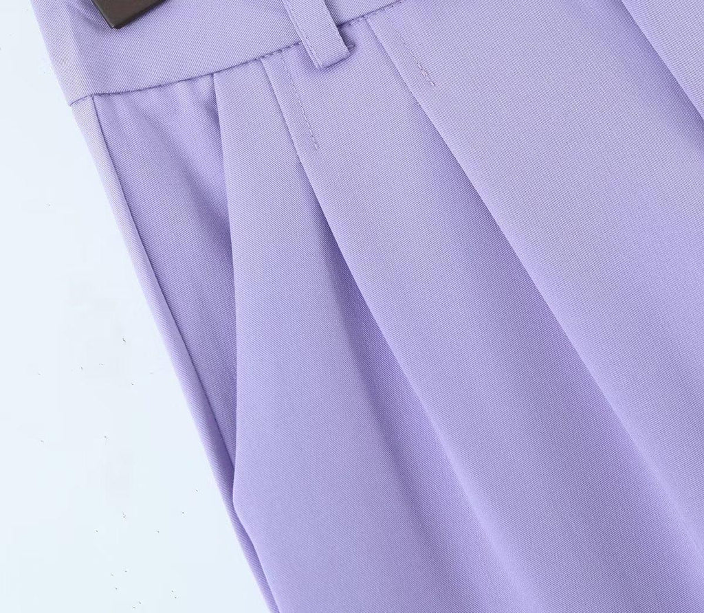 Madison Clothing High Waist Buckle Casual Two Piece Sets - Vestir en Moda