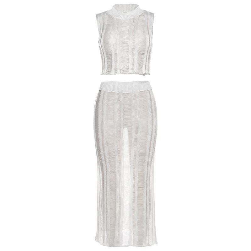 Madison Clothing Sexy High Two Piece Sets Women - Vestir en Moda