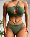 Madison Summer Plain Cut-Out Sexy Swimsuit - Vestir en Moda